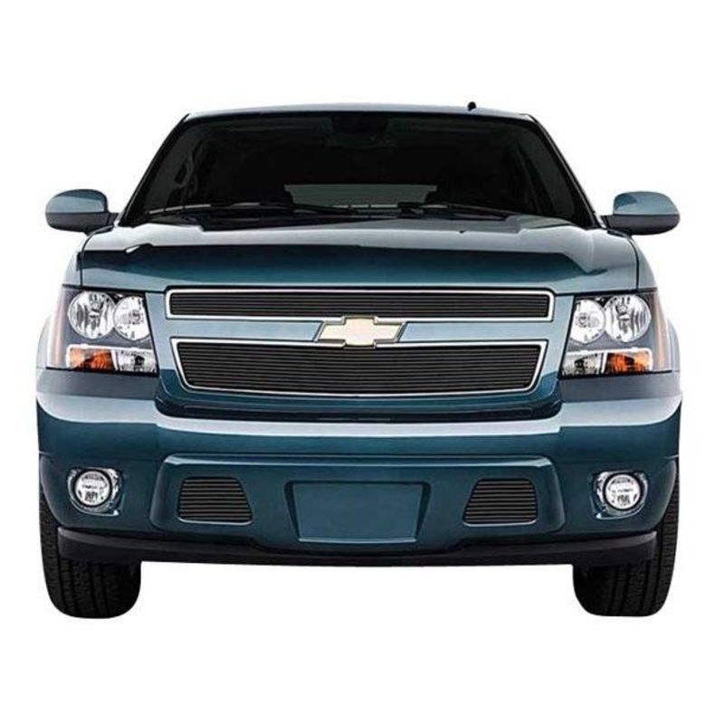 T-REX Grilles 21051B Black Aluminum Horizontal Grille Fits 2007-2013 Chevrolet Avalanche