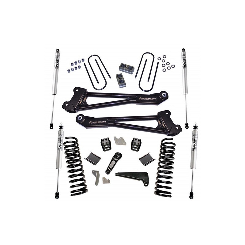 4″ Lift Kit w/ FOX Shocks – 13-18 Ram 3500 4WD Diesel w/ Radius Arms K144F
