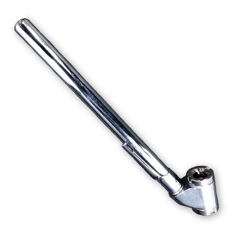 Dual Head Chrome Pencil Truck SUV Tire Air Pressure Gauge 10-120 PSI Tool by TYK Industries