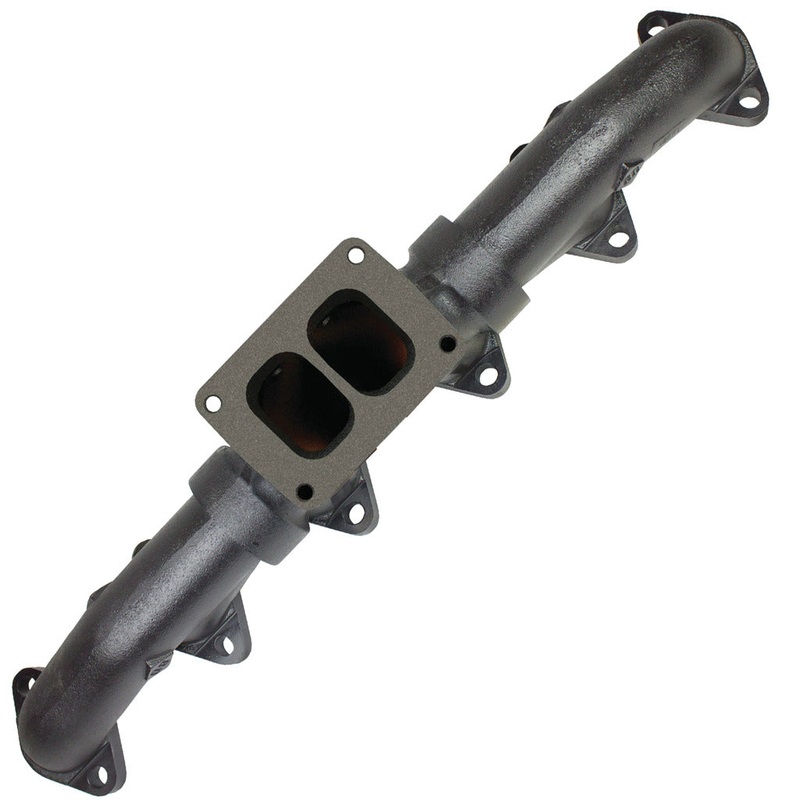 Exhaust Pulse Manifold w/T6 Mount / 20-degree – Dodge 1998.5-2007 5.9L