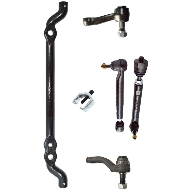 Extreme Duty Forged 7/8 Inch Drilled Steering Assembly Kit PPE Diesel