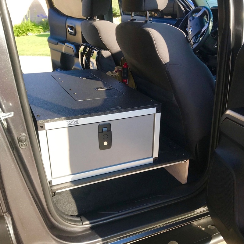 Goose Gear Second Row Single Drawer Module  60% Passenger Side for Tacoma Double Cab (2005-2023)