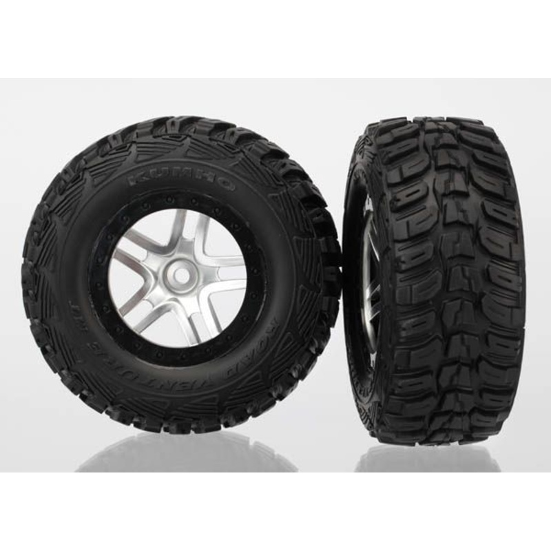Traxxas T&W SS Satin Chrome, Black/Kuhmo Tire