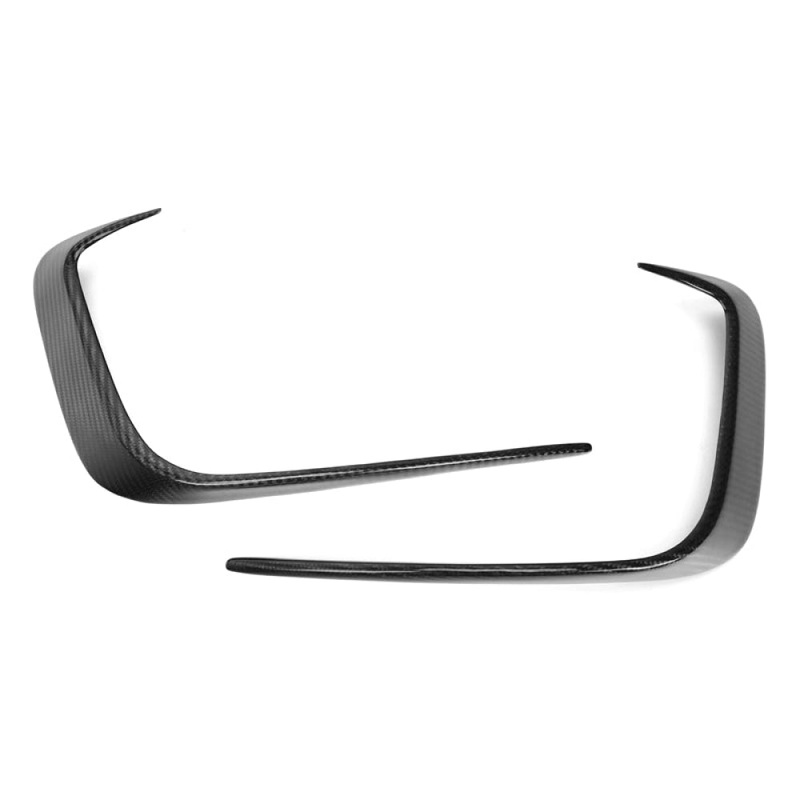 2019-2022 BMW 3-Series Carbon Fiber Rear Bumper Splitters | G20