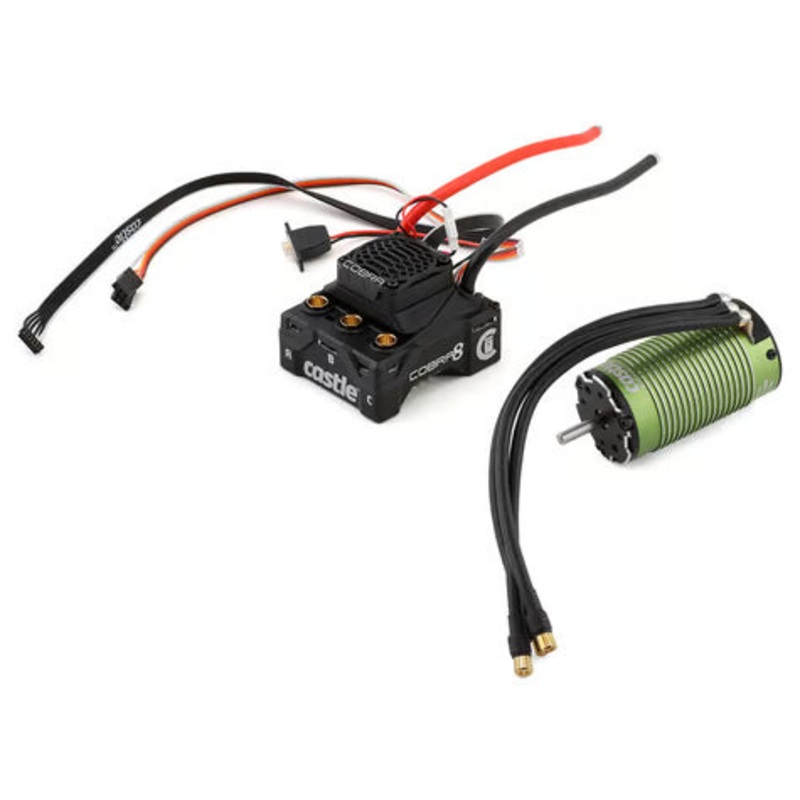 Castle Creations Cobra 8 6S 1/8 Scale Brushless Motor & ESC Combo (2200Kv) w/1515 V2 Sensored Motor