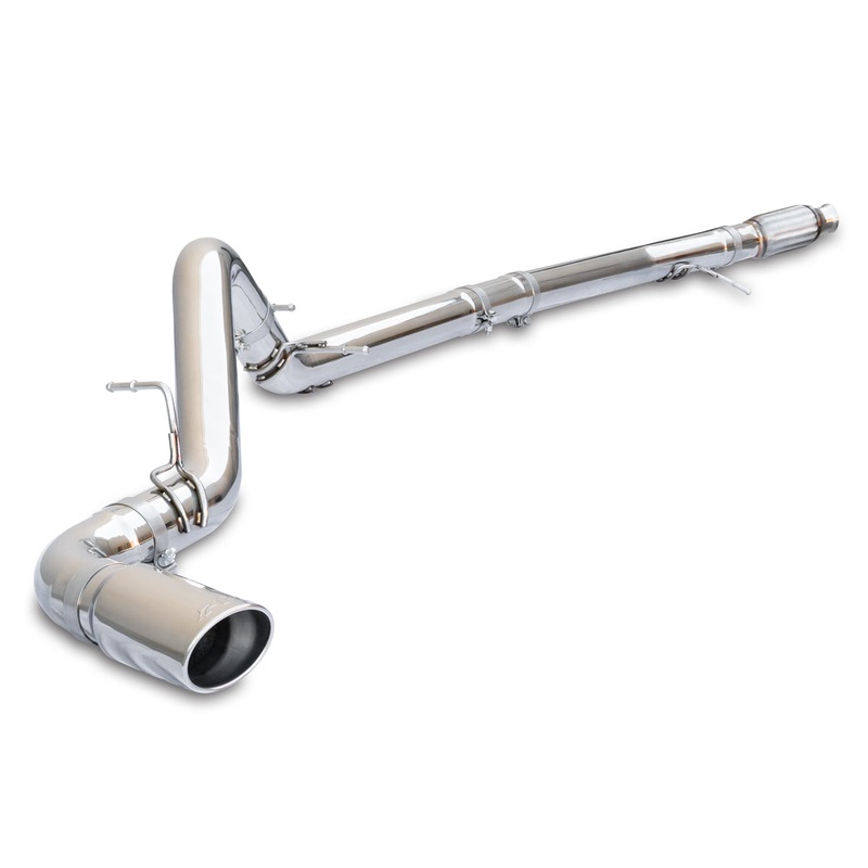 Exhaust Kit DPF-Back Single Tip 3.0L Duramax – Raw/Polish