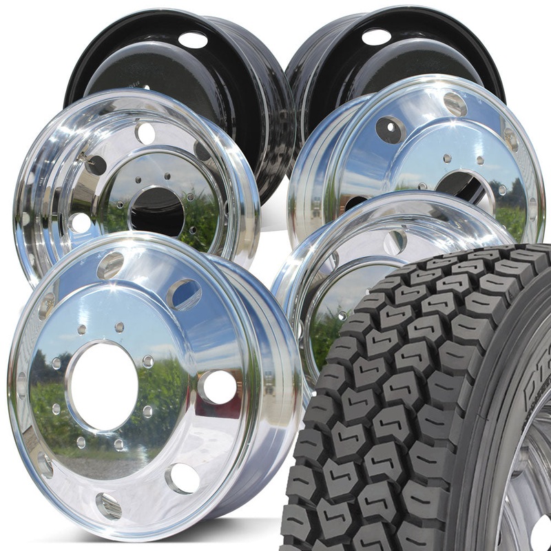 Dynatrac DT320 Off-Road Tread 19.5 for Older Ford F350 8 x 6.5″ DRW Trucks (1984-1997)