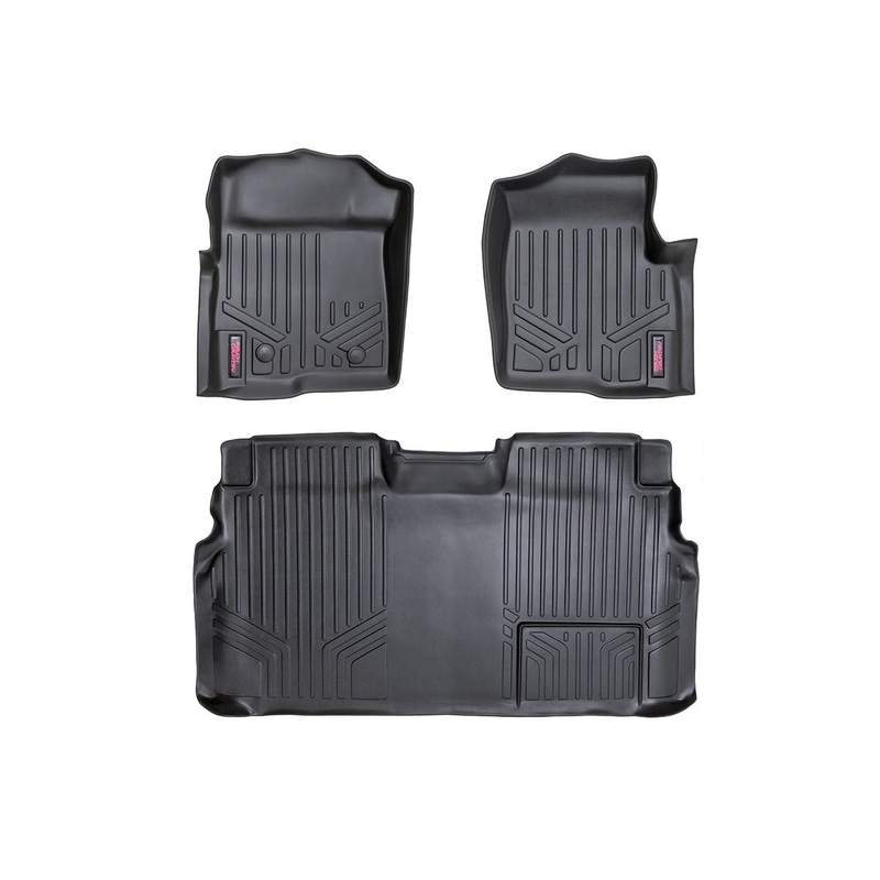 Floor Mats | FR & RR | 2 Ret Hook | Ford F-150 2WD/4WD (2011-2014)