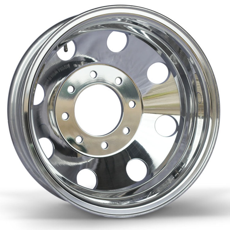 16×6.00 Alcoa 8×6.5″ Bolt Circle 4.88″ Center Bore Ford Mirror Polish Rear (Discontinued)