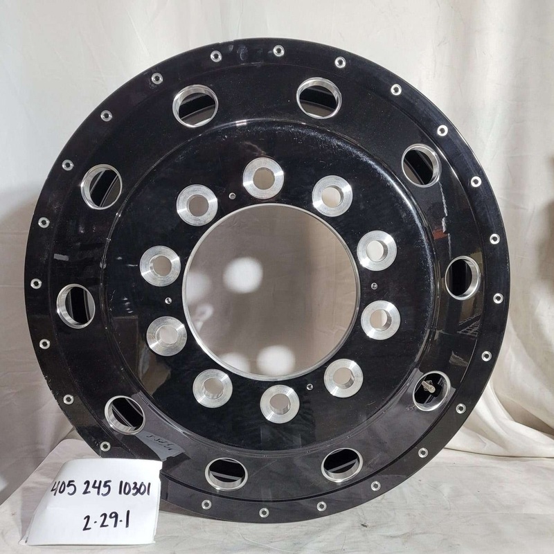 24.5X8.25 ATX 10X285MM HUB PILOT BLACK “TREX” FRONT (returned items)