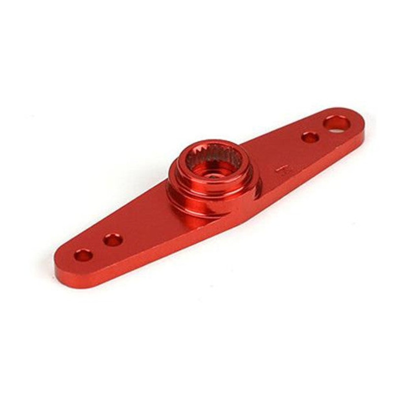 Dynamite machined aluminum servo arm: HRC Red