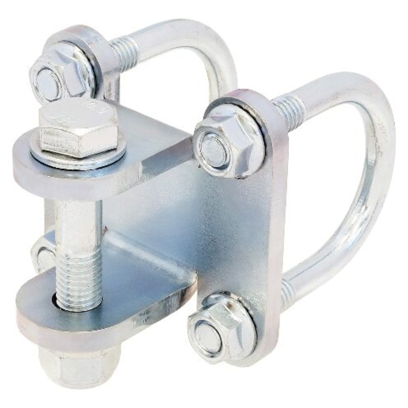 RockJock Steering Stabilizer Shock Bracket Kit Compatible with 1 1/2in Rods (JK-9704SB)