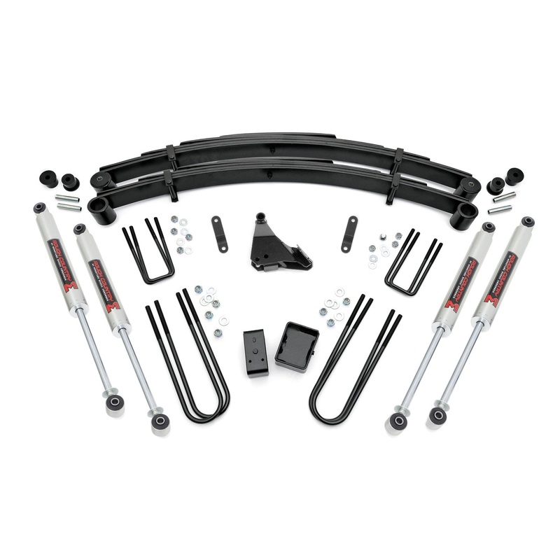 Rough Country 6 Inch Lift Kit Rear Blocks M1 Fits Ford F-350 4WD 1999-2004