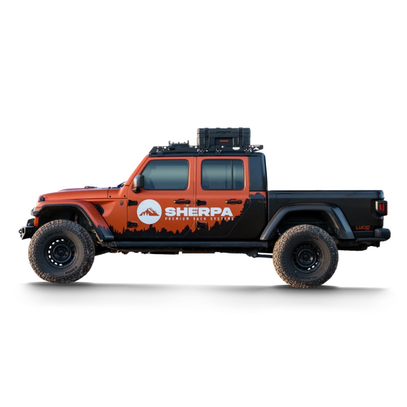 Sherpa Sunlight Roof Rack for Jeep Gladiator JT (2020-2025)