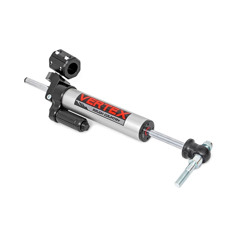 Vertex Steering Stabilizer | Pass-Through | Jeep Wrangler JK/Wrangler Unlimited (07-18)