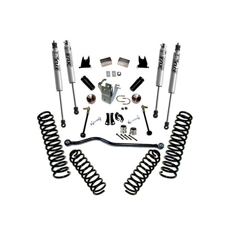 4″ Lift Kit – 07-18 Wrangler JK – 4-door – w/ FOX Shocks K928F