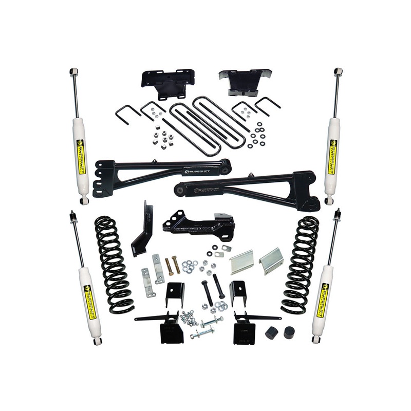 4″ Radius Arm Lift Kit – 17-22 F-250/F-350 4WD – Diesel – w/ SL Shocks K165