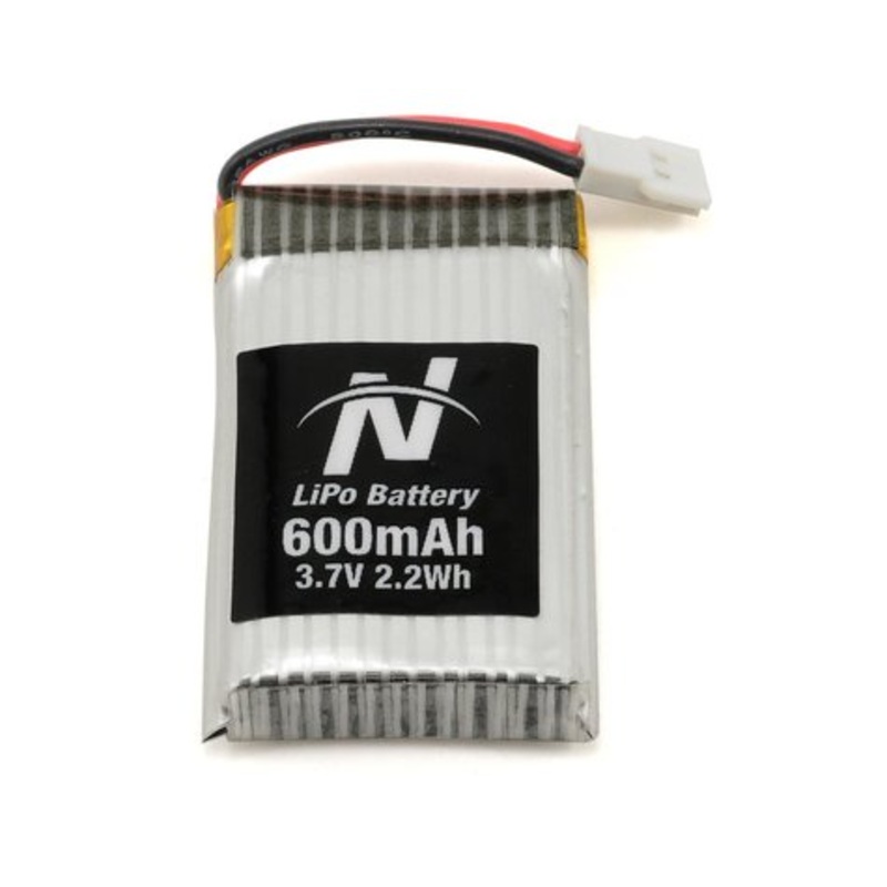 Great Planes NOVUS 1S 600mAh 15C Li-Po Battery CP/FP