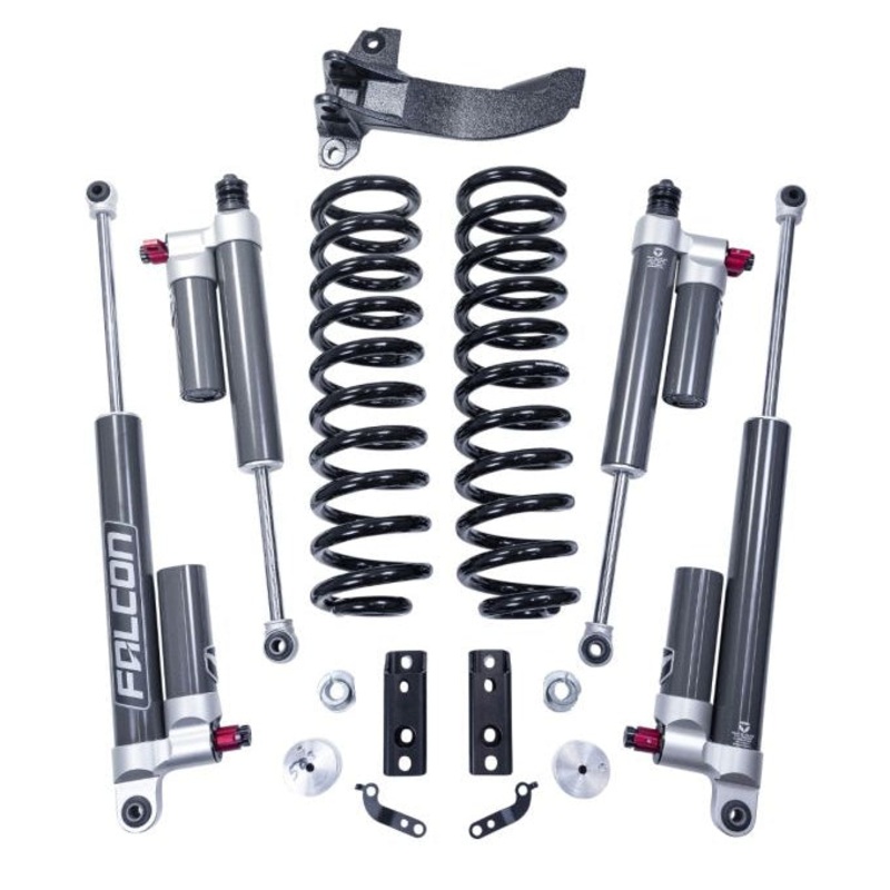 Ready Lift – 2.5″ Coil Spring Front Lift Kit W/Falcon 3.3 Shocks – Ford Super Duty Diesel 4WD 2020-2025