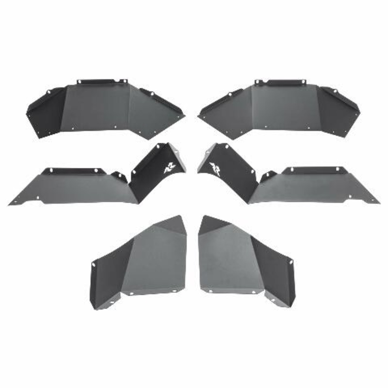 Rugged Ridge Inner Fender Liners Compatible with Jeep Wrangler JL | Rear | 11615.62 | Compatible with Jeep Wrangler JL 2018-2025
