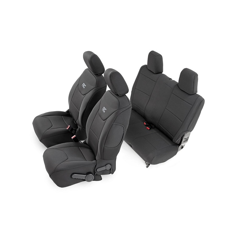 Seat Covers | Front and Rear | 2-Door | Jeep Wrangler JK 4WD (2013-2018)