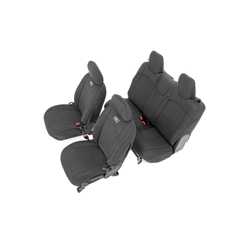 Seat Covers | Front and Rear | Jeep Wrangler JL 4WD (2018-2024)