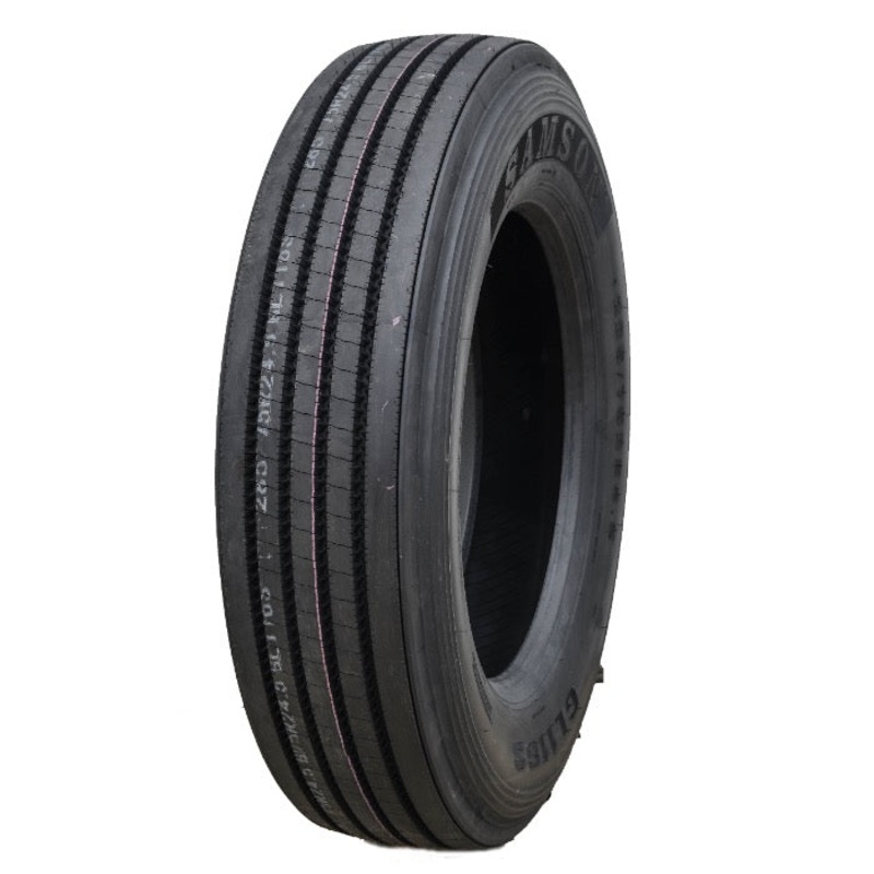 Set of 4 Tires 11R24.5 Samson GL116 S Steer 16ply 149/146L