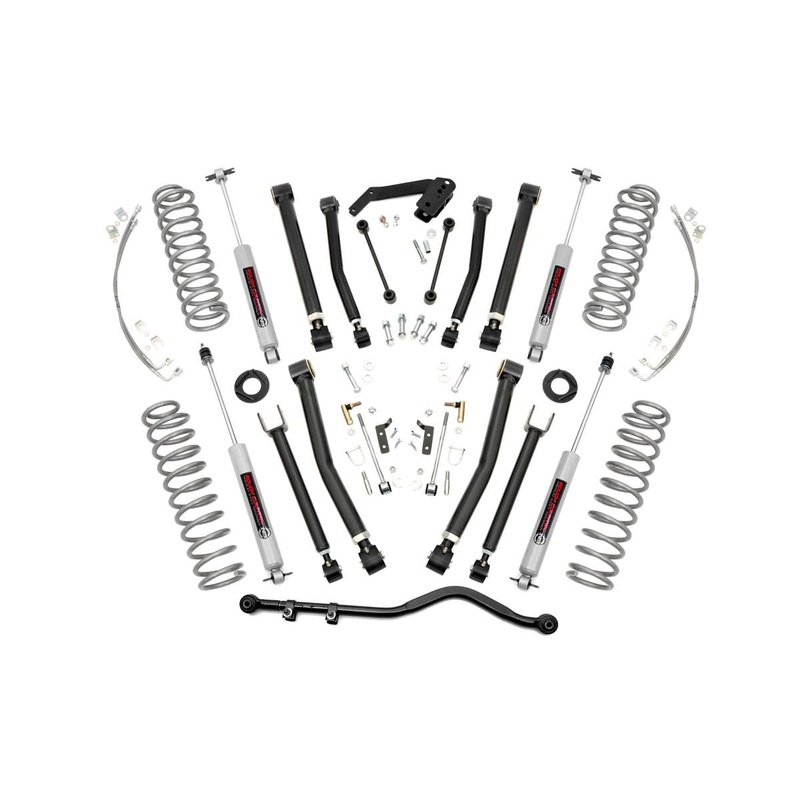4 Inch Lift Kit | X-Series | Jeep Wrangler Unlimited 2WD/4WD (2007-2018)