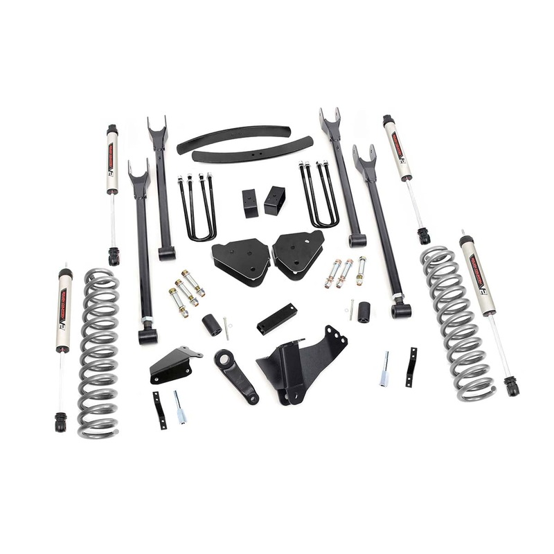 6 Inch Lift Kit | Gas | 4 Link | No OVLDS | V2 | Ford F-250/F-350 Super Duty (05-07)