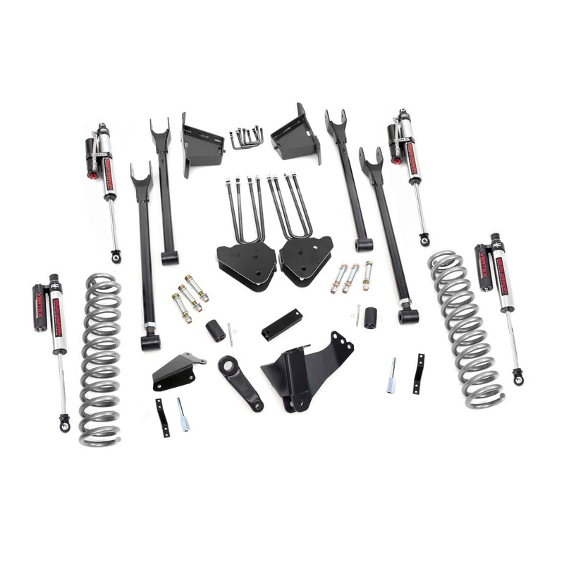 8 Inch Lift Kit | 4 Link | RR Blocks | Vertex | Ford F-250/F-350 Super Duty (05-07)