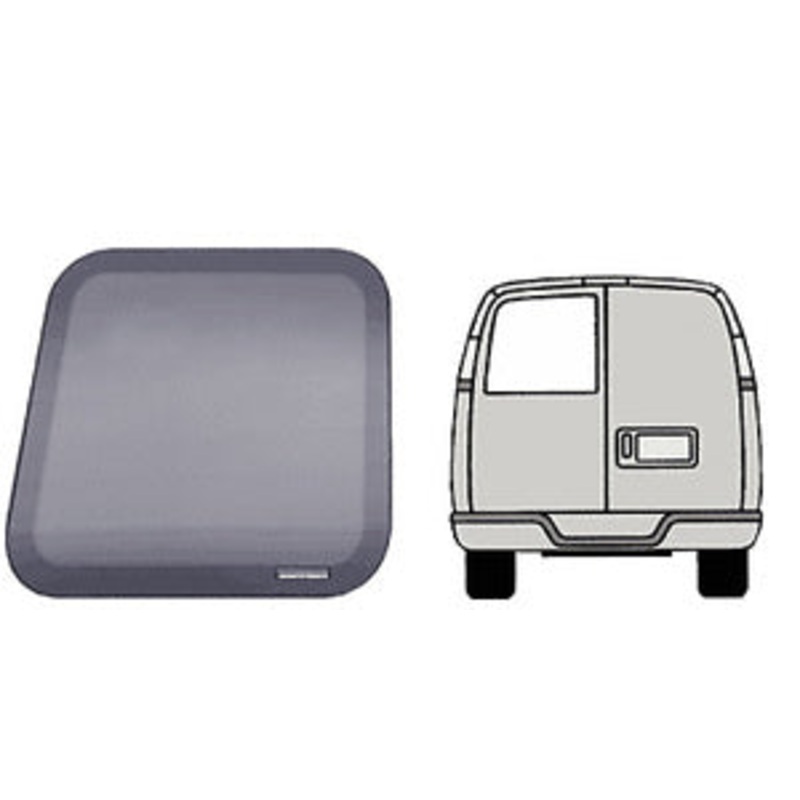 C. R. Laurence Driver Side Rear Door Window Chevy Express GMC Savana FW151
