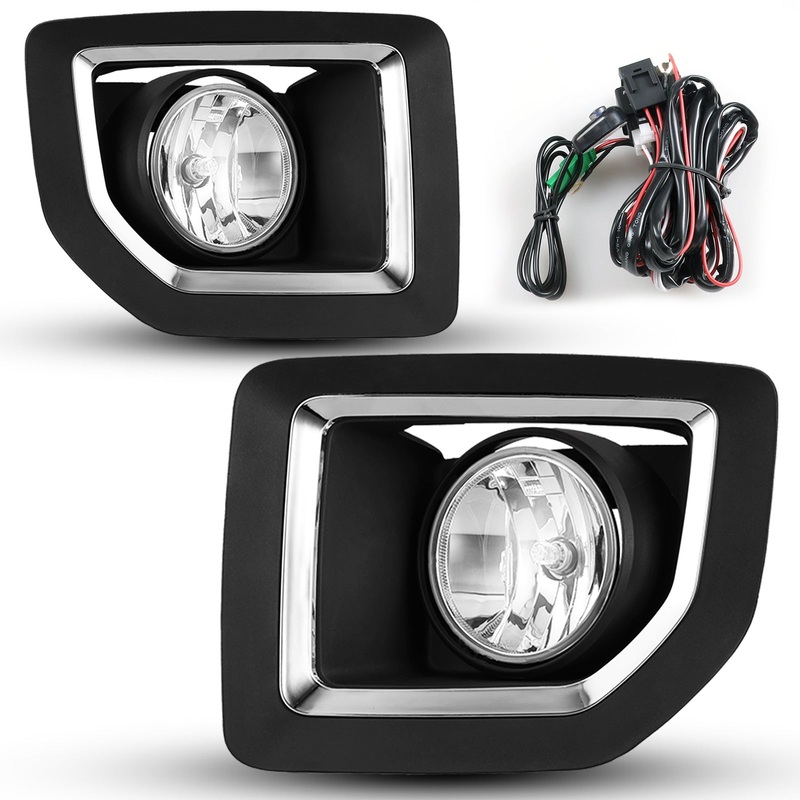 For 2015-2019 GMC Sierra 2500HD 3500HD Fog Lights – Clear