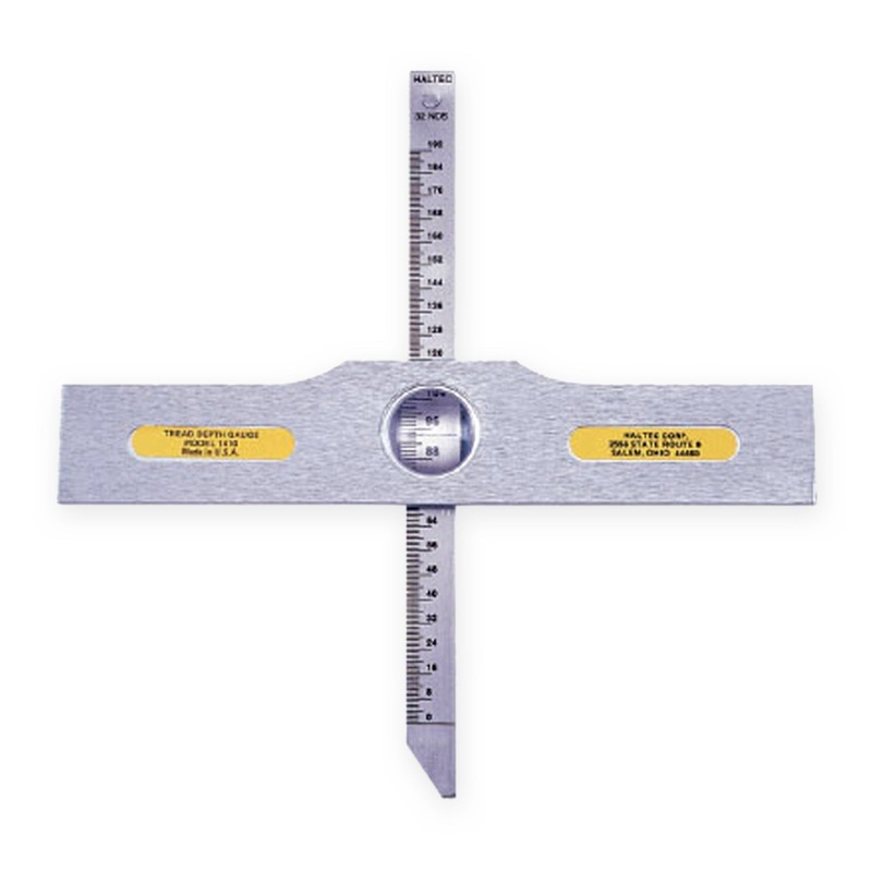 Haltec N-1410 Off Highway Tire Tread Depth Gauge with Magnified Sight
