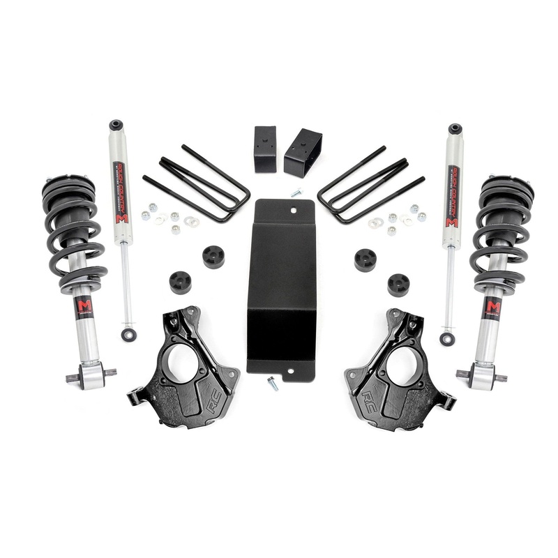 3.5 Inch Lift Kit | Alu/Stamp Steel LCA | M1 Strut | Chevy/GMC 1500 (14-18 & Classic)