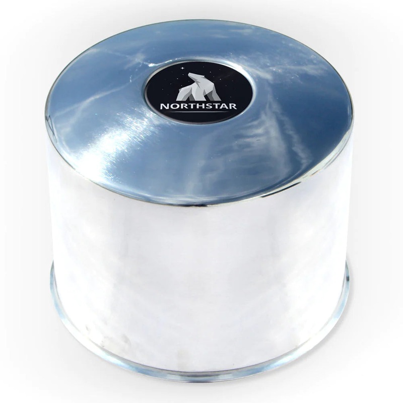 Add Chrome Plastic Hub Cover