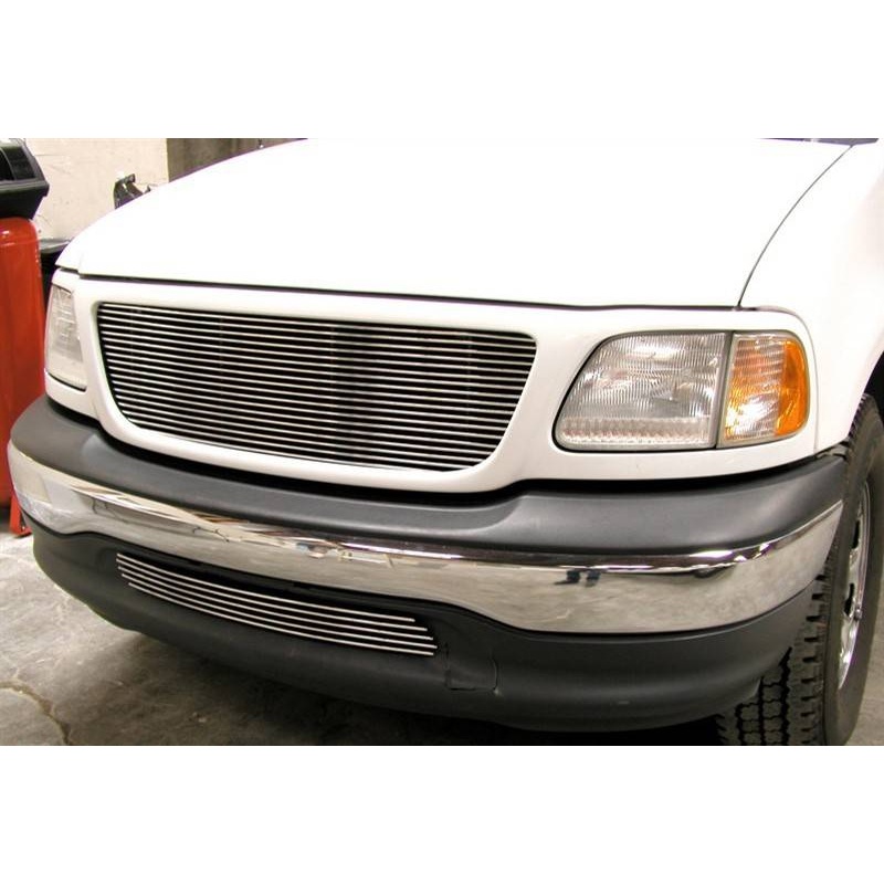 T-REX Grilles 21583 Polished Aluminum Horizontal Grille Fits 1997-2002 Ford Expedition