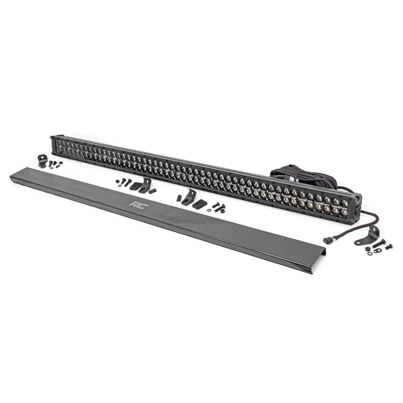 50 Inch Black Series LED Light Bar | Dual Row | Cool White DRL