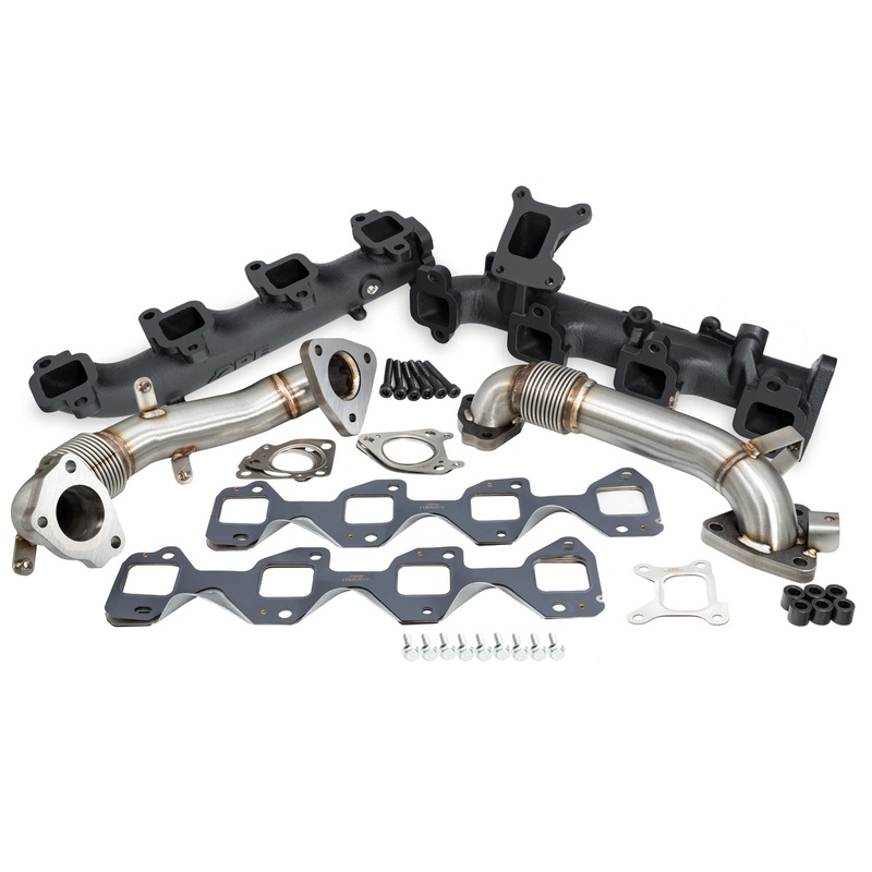 Manifolds and Up-Pipes GM 2017+ L5P – Black