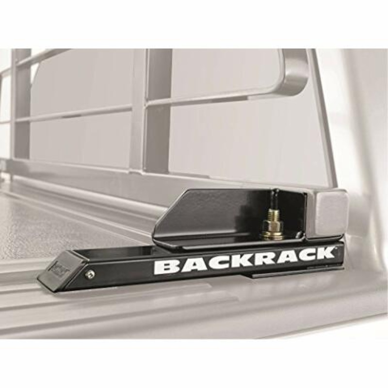 RealTruck Backrack Hardware Kit Compatible with use w/Low-Profile Tonneau, Black, No Drill | 40126 | Compatible with Chevrolet/GMC Colorado/Canyon 2015-2025