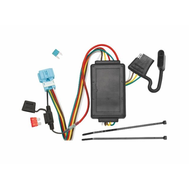 Tekonsha T-One T-Connector Harness, 4-Way Flat, Compatible with Select Acura RDX : Honda Accord, Crosstour