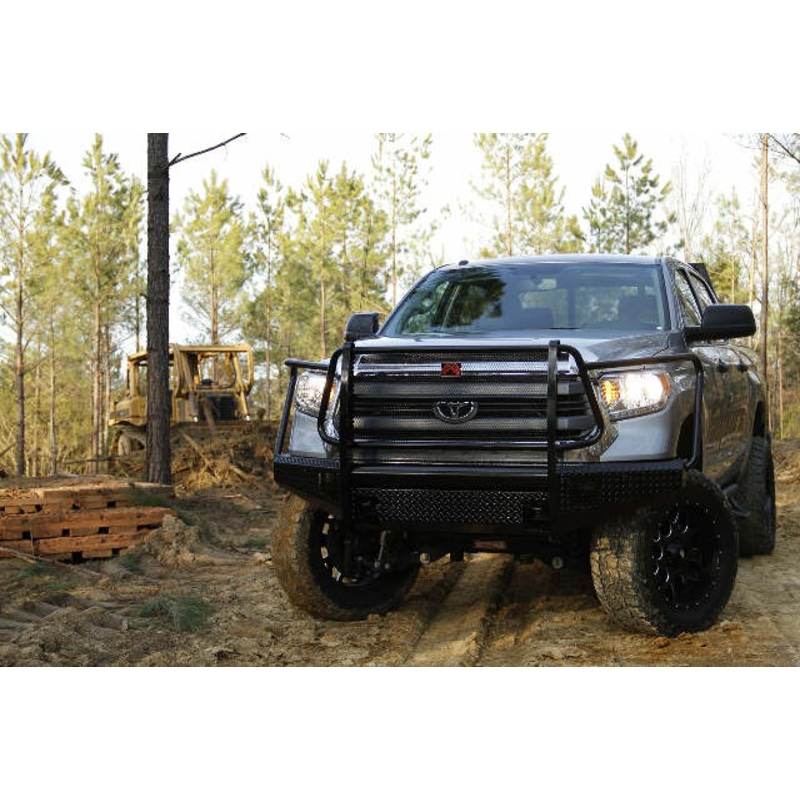Fab Fours TT14-K2860-1 Black Steel Front Bumper Fits 14-20 Tundra