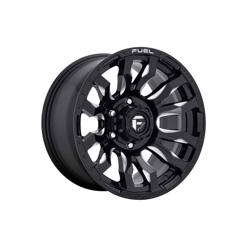 Fuel Blitz Wheel | Gloss Black Milled | 20×9 | 6×5.5 | 1mm