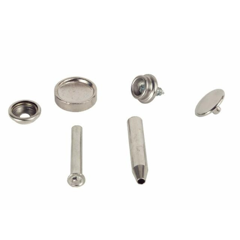 RV Designer A304 Snap Kit – Fabric to Wall, Pack of 6