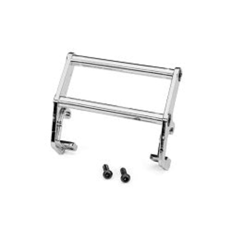 Traxxas Bumper Push Bar; Chrome (Fits 9834)