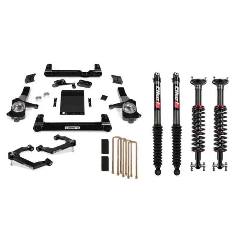 2019-2024 Chevrolet/GMC 1500 Cognito 6″ Performance Lift Kit with Elka 2.0 IFP Shocks