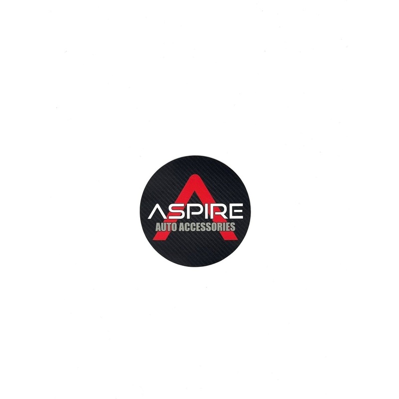 Aspire Auto Accessories Carbon Fiber Sticker