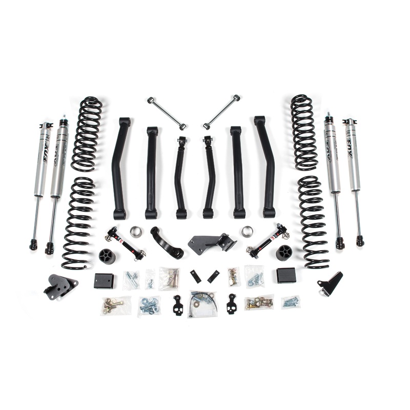 BDS Suspension 4.5″ Suspension Lift Kit 2007-2011 Jeep Wrangler JK 4 Door 1413H