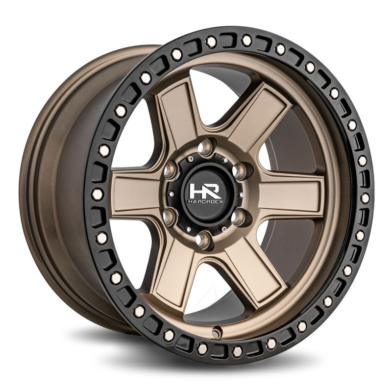 Hardrock Offroad – H104 17×9 Matte Bronze
