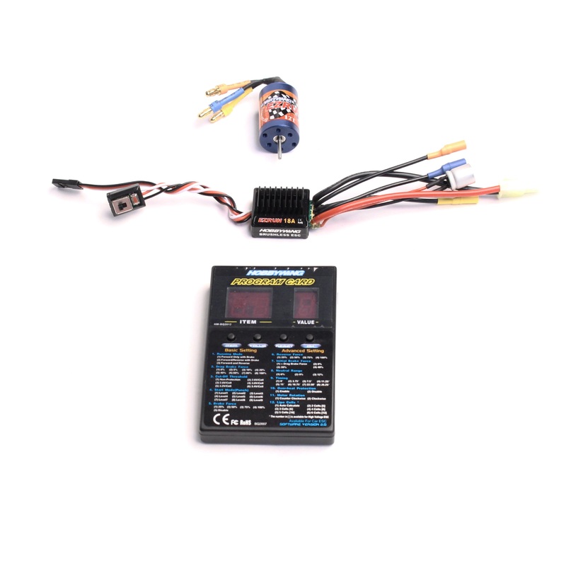 Hobbywing A1 Combo, Ezrun-18A-SL ESC, Ezrun Series 12T/2030(7800Kv),