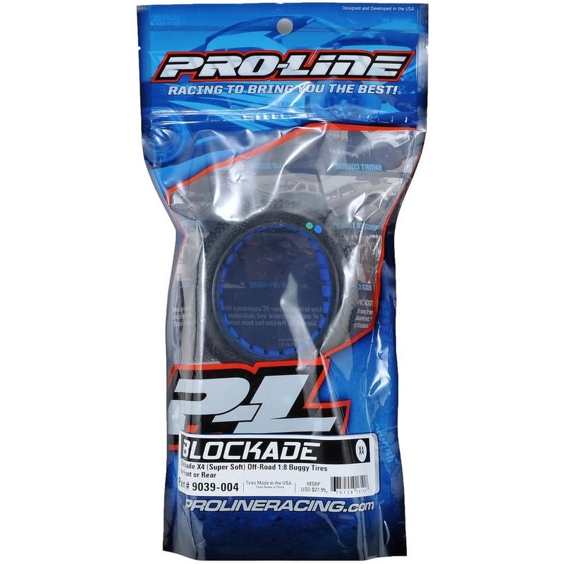 Pro-Line 1/8 Blockade X4 SS off Road Buggy Tire Proc9004 Pro-line Racing